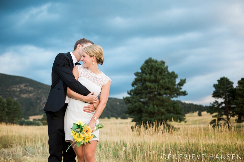 VW Bug Wedding Photos Elk Meadow Open Space Denver Wedding Photographer (6)