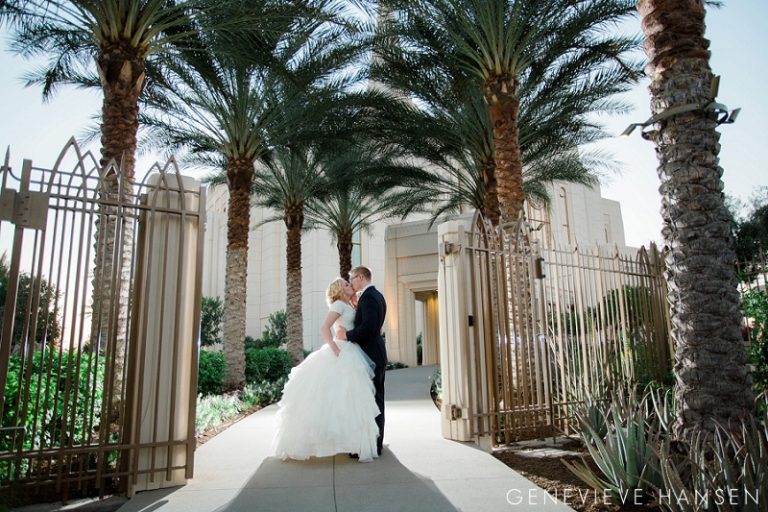 Gilbert AZ Arizona Temple Mormon LDS Cultural Hall Wedding Glendale